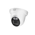 Câmera Dome Plástica 1080P Full Color Giga Branca Smart LED Alta resolução Lente 3.6mm Giga - GS0560