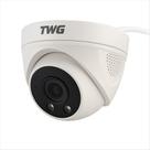 Camera dome plastico fisheye ip poe com audio tw 3370 twg