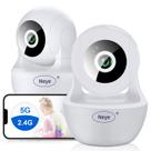 Câmera doméstica de segurança N_EYE WiFi Baby Monitor 1080p com visão noturna
