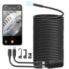 Câmera Endoscópica Anykit 15m HD 8 LEDs IP67 à Prova d'Água