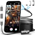Câmera endoscópica CARPDIM Dual Lens 1980P 5m para iPhone Android