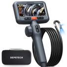 Câmera endoscópica DEPSTECH DS650 de lente dupla articulada 1080P