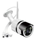 Camera Externa Bullet Ip Wifi Hd 1080p Visão Noturna Colorido Alarme Sensor Ipega Ca144