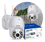 Câmera Externa Ip Prova D'água Infravermelho Wifi Hd 1080 Cor Branco jortan jt-8161 Câmera Externa Ip Prova D'água Infravermelho Wifi Hd 1080 Cor Branco jortan jt-8161
