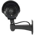 Câmera falsa Bullet IR preta Dummy Bullet Camera Safety Tech 17 x 21 x 8 cm