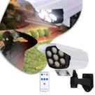 Câmera Falsa Com 77 Led 60W Refletor Solar Sensor Presença Antifurto Ladrão Monitoramento Fake Resis