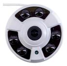 Camera Fisheye Poe Jlf3640 4mp 1520p 1.8mm Ip65 Metal Case Branco