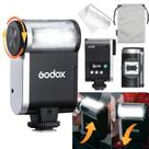 Câmera Flash Godox iA32 Mini GN 15 Modos manuais automáticos