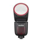 Câmera Flash Godox V1 Nikon 76Ws LED sem fio de 2,4 GHz