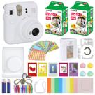Câmera Fujifilm Instax Mini 12 Clay White + Estojo+Filme 40P