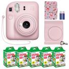 Câmera Fujifilm Instax Mini 12 com pacote de acessórios e filme