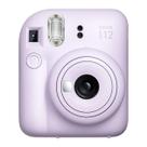 Câmera Fujifilm Instax Mini 12 roxa com pacote de férias 2023