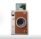 Câmera Fujifilm instax mini Evo Brown com memória flash embutida