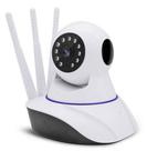 Camera Hd 720P Wireless 3 Antenas Wifi Infravermelho P2P - Ip Camera
