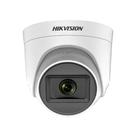 Câmera Hikvision DS-2CE76D0T-EXIPF, Dome, 2MP, 2.8mm, 20mt, 4X1 EXIR, Branco