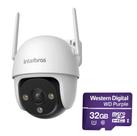 Camera Im7 S Full Color 360 Com Microsd 32Gb Intelbras Microfone Interno 12 Vdc Sensor Autotracking