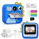 Câmera infantil KOKODI Instant Print de 3 a 12 anos com 32 GB SD Blue