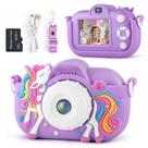 Câmera infantil NBKLS 48MP HD com lente dupla para 3-9 anos com 32GB SD