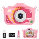 Câmera infantil XBENDON 48MP com lente dupla 1080P com cartão SD de 64GB