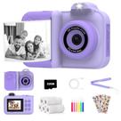 Câmera infantil xuweicn Instant Print 1080P HD Selfie de lente dupla
