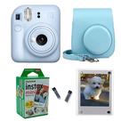 Câmera instantânea Fujifilm Instax Mini 12 com estojo e 20 filmes