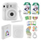 Câmera instantânea Fujifilm Instax Mini 12 com estojo e 40 filmes