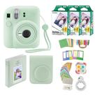 Câmera instantânea Fujifilm Instax Mini 12 com estojo e 60 filmes
