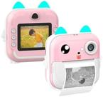Câmera Instantânea Impressora Infantil Filmadora Full Hd Divertida Jogo (Rosa) Câmera Instantânea Impressora Infantil Filmadora Full Hd Divertida Jogo (Rosa)