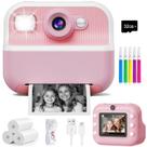 Câmera Instantânea Infantil DUDUDRAGON com Vídeo 1080P e Cartão SD de 32GB
