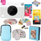 Câmera Instantanea Kodak Printomatic Cinza - Pacote de Presente