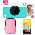 Câmera Instantanea Kodak Printomatic - Kit Inicial Azul
