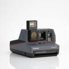 Câmera instantânea Polaroid 600 Impulse cinza com flash