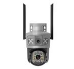 Câmera Inteligente Wifi Full Hd Externa Prova D'água Lente Dupla Ip66