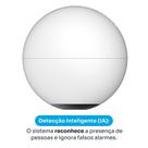 Câmera Interna KABUM! smart Sentinela 360, Detecção IA, Visão Noturna, Áudio Bidirecional, App KABUM! smart - KSSG002