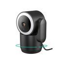 Câmera Interna LUNA HOME Luna 2K 4MP WiFi 360 Pan-Tilt Preta