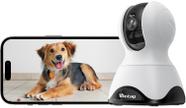 Câmera interna VIMTAG 2.5K com visão de 360 para cães de estimação com alto-falante de 5 GHz