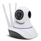 Câmera Ip 3 Antenas Wifi Wireless 3ª Geração Visão Noturna