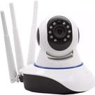 Câmera Ip 3 Antenas Wireless 3ª Geração Wifi C/visão Noturna Cor Branco Câmera Ip 3 Antenas Wireless 3ª Geração Wifi C/visão Noturna Cor Branco