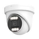 Câmera IP 4K Ultra HD PoE Dome Interna 8MP 5MP 4MP Com Visão Noturna De Luz Dupla, Áudio