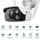 Câmera IP BULLET Externa WIFI 4 MP Colorida VIGI C340W 4mm TPLINK TPN0419