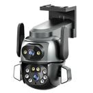 Câmera Ip Com Lente Dupla Rotação 360 Tela Dupla 4K Visão Noturna KP-CA209
