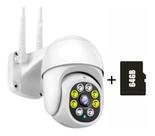 Câmera Ip De Segurança Wifi 1080p Externa 360 + Cartão Sd Câmera Ip De Segurança Wifi 1080p Externa 360 + Cartão Sd