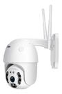 Câmera ip Externa Rotativa Dome 2 Antenas Wifi Hd Icsee