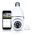 Câmera IP Giratória Wifi Lâmpada com Visão Noturna - Vigilância Externa Avançada Câmera IP Giratória Wifi Lâmpada com Visão Noturna - Vigilância Externa Avançada