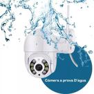 Câmera Ip Icsee ou yousee ptz speed dome Prova Dágua Infravermelho Externa Wifi Hd Smart Câmera