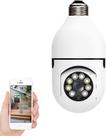 Câmera IP Lâmpada WiFi Full HD Visão Noturna 360 Inteligente para Segurança