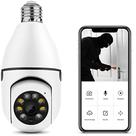 Camera Ip Segurança Lampada Yoosee Panoramica Wifi 1080 Full hd Espia Seguranca 24h