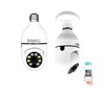 Camera Ip Segurança Lampada Yoosee Panoramica Wifi1080