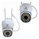 Câmera IP Shopmix Wifi Externa IP66 FHD 1080p 5MP Visão Noturna Branco