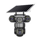 Câmera IP Solar WiFi De 15MP Com 3 Lentes V380PRO 360 À Prova d'Água Visão Noturna Áudio Câmera IP Solar WiFi De 15MP Com 3 Lentes V380PRO 360 À Prova d'Água Visão Noturna Áudio